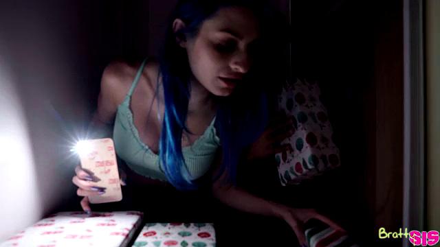 Unwrapping Step Sis For Christmas