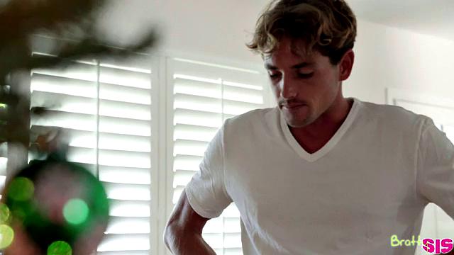 Unwrapping Step Sis For Christmas