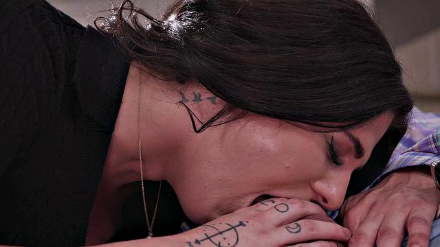 Trans Babysitter Loves Latino Hunks Cock - GenderXFilms