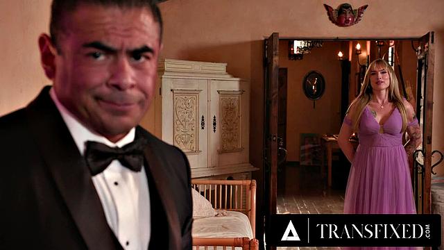 TRANSFIXED - Groom Fucks With His Future Wife's Maid Of Honor Blake Lovely One Last Time