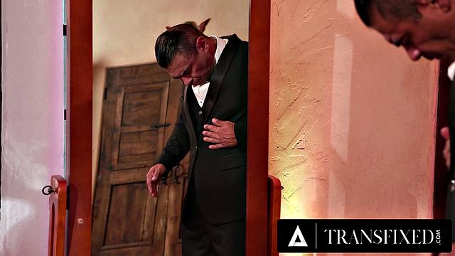 TRANSFIXED - Groom Fucks With His Future Wife's Maid Of Honor Blake Lovely One Last Time