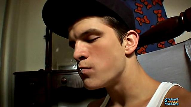 Eating Cookies and Jerking Off - Lex
