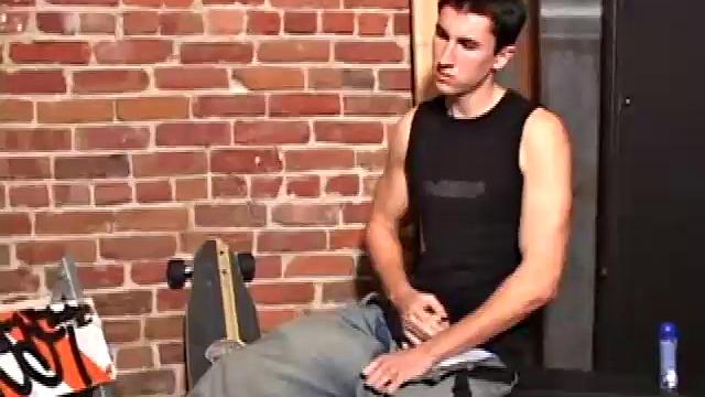 Skater Boy JP Jerks Off Hard