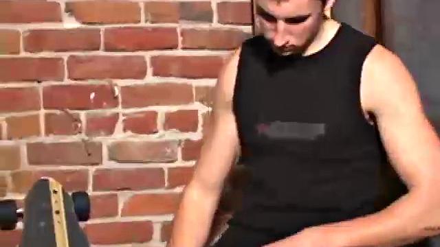 Skater Boy JP Jerks Off Hard