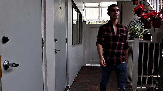 FamilyCreep - Latino Stepson Shares A Room And His Ass With Silver StepDaddy