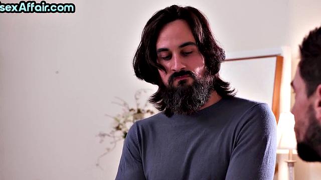 Bisexual cocksucking trio