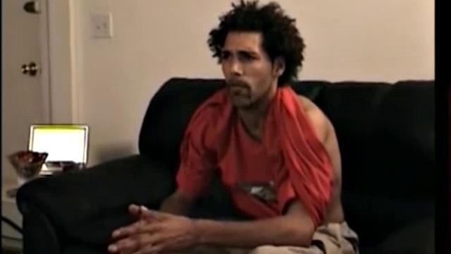 After a shower, Franco's monster grows with anticipation. A couple of strokes and he's ready for action.