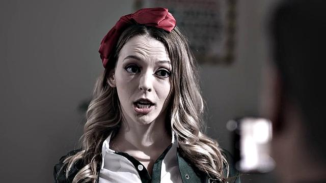 Stepdaughter addicted for stepfather's hard dick