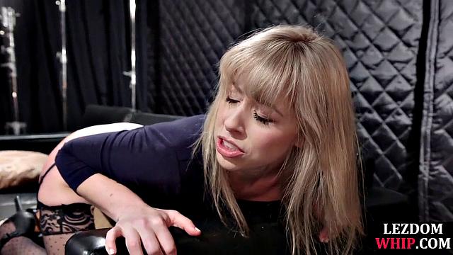 Hardtied blonde bae gets dominated