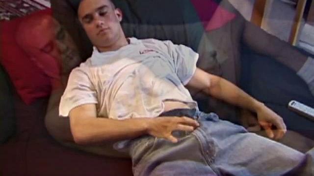 Kenny Jerks Off With Toy