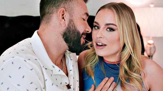 Sexual babe gets doggystyled by BF in her tight pussy