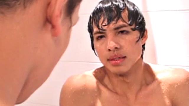 Lonely for companionship, prisoners Raul and Santiago meet in the shower and soon their lust takes over. They could be discovered by the guards at any moment, but the young Latinos don't care.