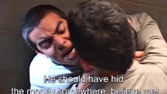 Lonely for companionship, prisoners Raul and Santiago meet in the shower and soon their lust takes over. They could be discovered by the guards at any moment, but the young Latinos don't care.