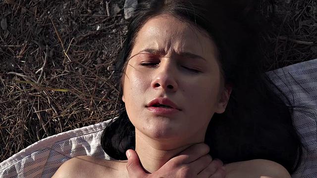 Nerdy babe gets her bald pussy and nipples licked and fucked in hot POV action