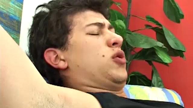 Young Latinos Desiderio and Honorio are on the sofa and the looks they are giving each other make it clear these two are about to have fun. After a little foot worship, the cocks come out for a proper servicing.