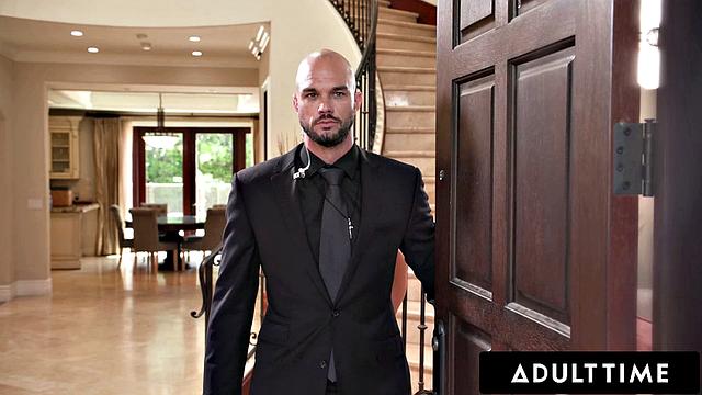 ADULT TIME - Horny T-Girls Kasey Kei And Kalli Grace Turn Hookup Into 3-Way WIth Stud!