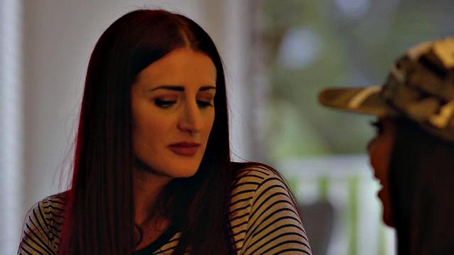 Lesbian tattooed MILFs enjoy rimming sex in the bath