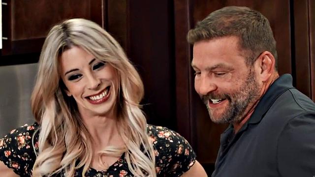 Bigtit trans drilling boyfriend in erotic couple