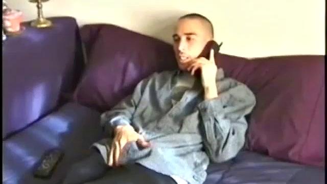 Mario's girlfriend blew him off, so he wants to jack off. For a skinny boy, Mario has a nice fat cock. Unexpectedly, Mario finger fucks himself while continuing to jack off.