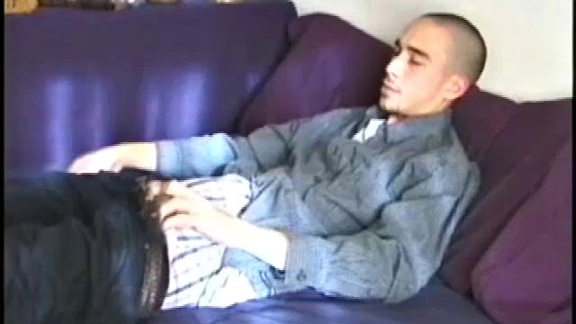 Mario's girlfriend blew him off, so he wants to jack off. For a skinny boy, Mario has a nice fat cock. Unexpectedly, Mario finger fucks himself while continuing to jack off.