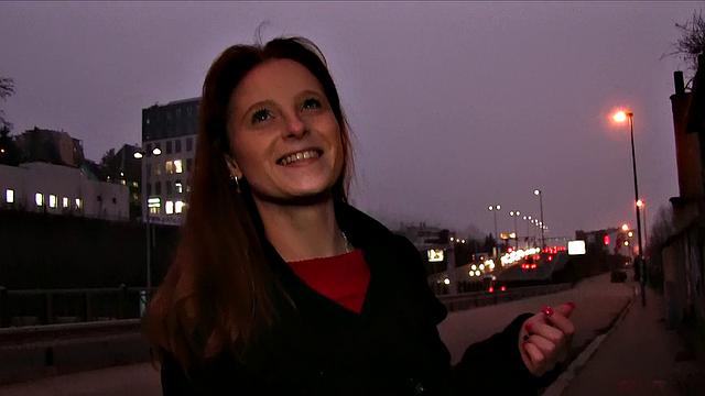 Hot Young Woman Shows Stranger Just How Deep Her Pussy Is