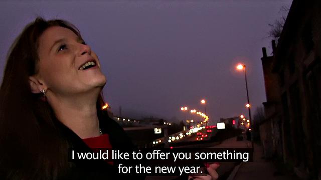 Hot Young Woman Shows Stranger Just How Deep Her Pussy Is