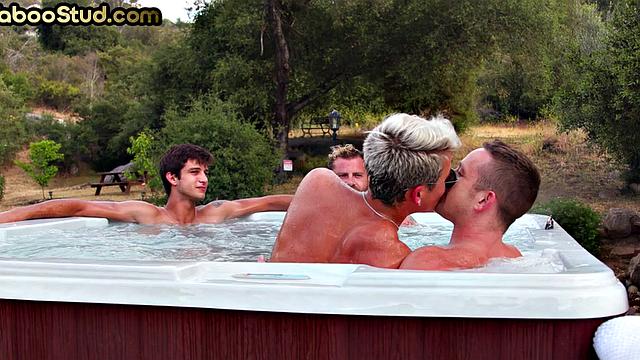 Kinky stud barebacked by inked stepcousin alone