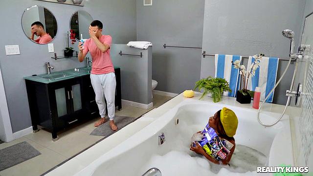 Walked In On Roommate And She Liked It