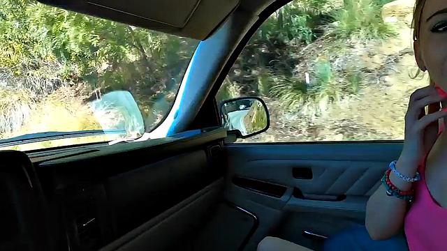 Pierced stepdaughter POV fucked after cocksucking