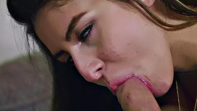 Little Fib and Big Fun go wild with deepthroating, cowgirl, kissing, and side fucking