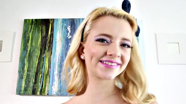 Blonde Teen Riley Star Sucks and Fucks to a Facial