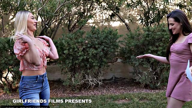 Wanna Be Actress Made Love To By Brunette - GirlfriendsFilms