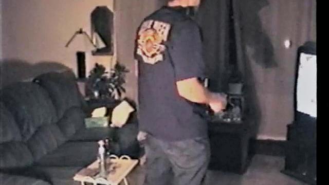 Catching Zack Stroking