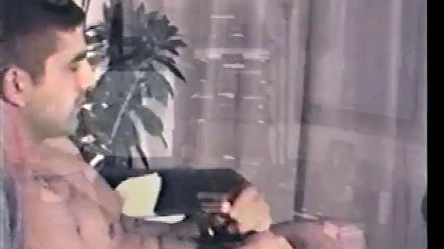 Catching Zack Stroking