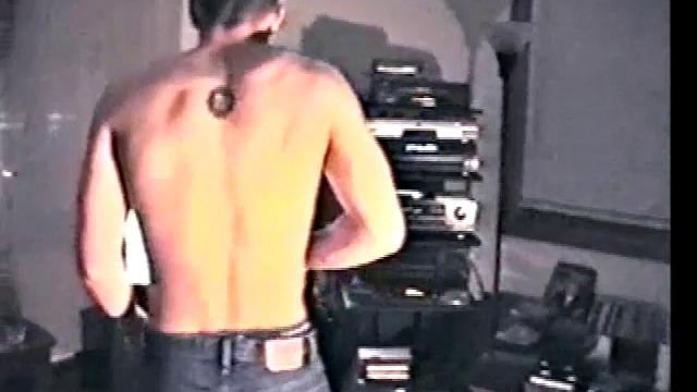 Catching Zack Stroking