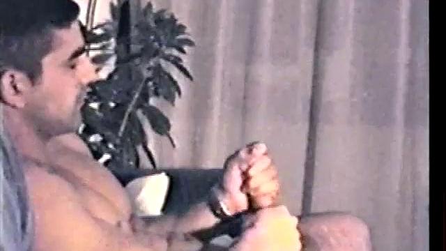 Catching Zack Stroking