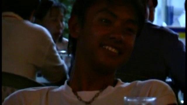 Hairy skinny Asian sucks before for cumshot