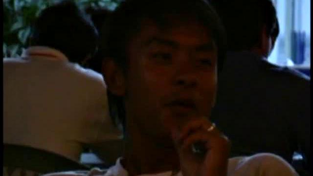 Hairy skinny Asian sucks before for cumshot