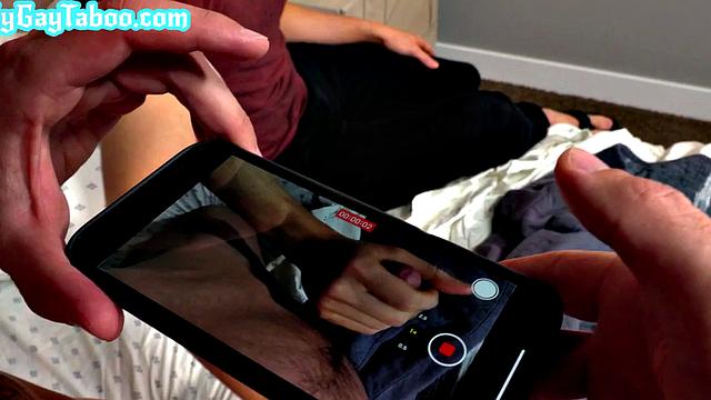 Amateur stepbrother nailed and jizzed in anal home sex