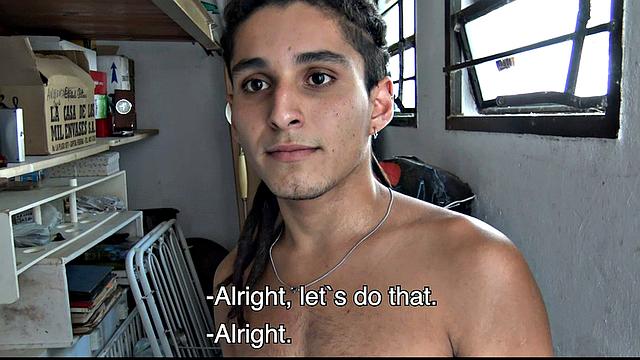 латино работяга соглашается на толстый член ради денег