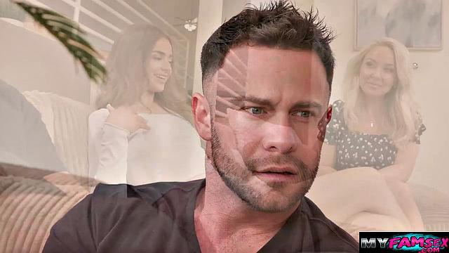 Letting my husband's friend fuck my stepdaughter