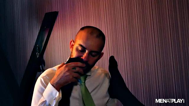 intense gay office game turns into wild fuck session