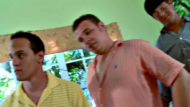 Hazed college stud playing lucky domination wheel