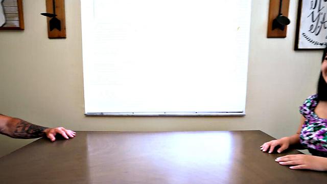 Spit Roast & Double Facial for Obsessed Wife