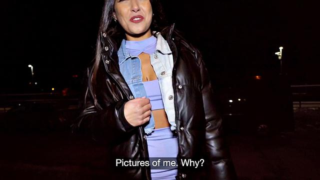 Picked up big booty chick riding sex agent's cock in POV