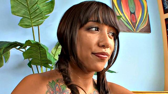 Sweet Brunette with Big Tits Hardcore