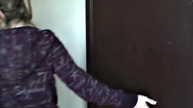 Public teen sucking on hard cock