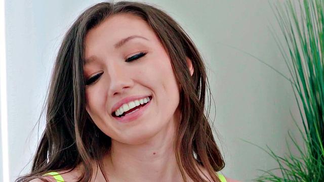 Throated - Maya Woulfe Gets Face Fucked By A Big Dick