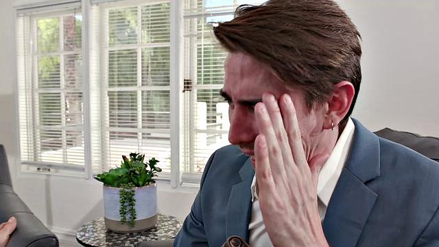 Busty Blonde MILF Cucks Husband With The Milkman After Catching Her Masturbating