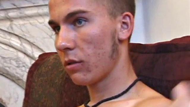 Holding their skateboards, Mark and Brock check out the girls in a porn video and waste little time stripping down to their baggy boxers. Not satisfied with exchanging hand jobs, Brock quickly offers to suck Mark's.